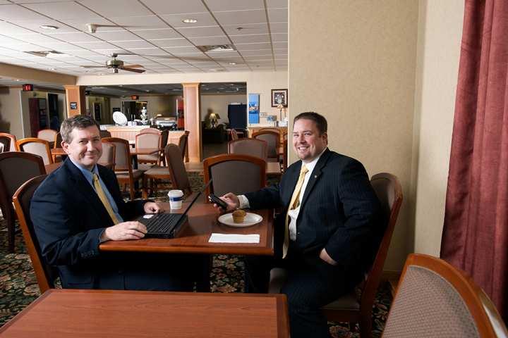 Hampton Inn Pittsburgh/Airport Moon Township Ресторант снимка